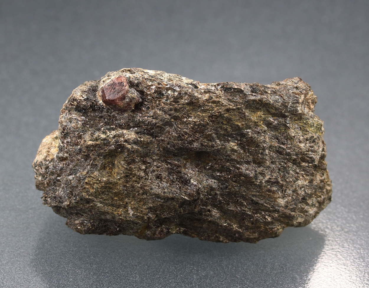 Garnet Var Almandine On Mica