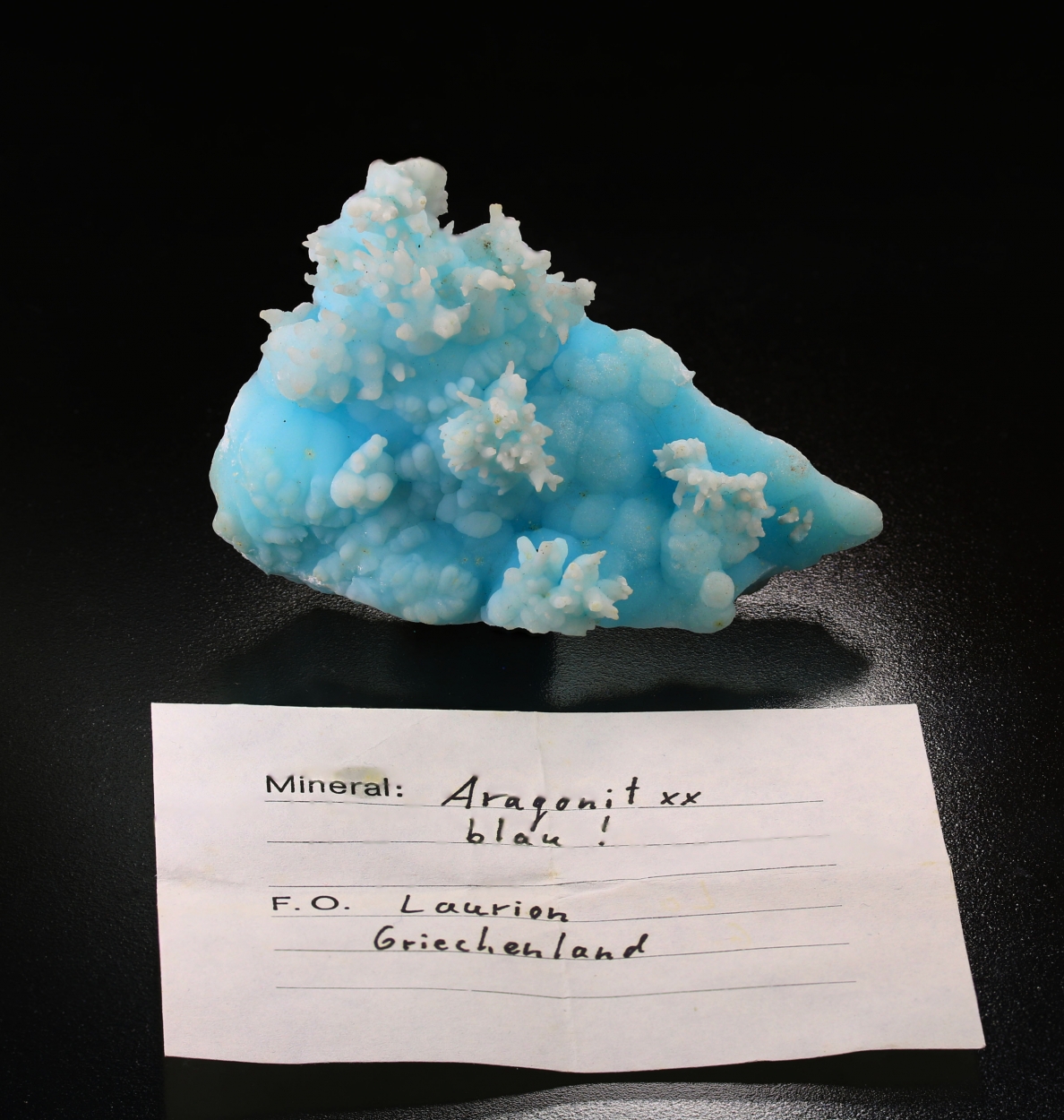 Cuprian Aragonite