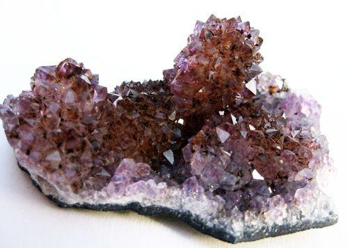 Amethyst With Goethite