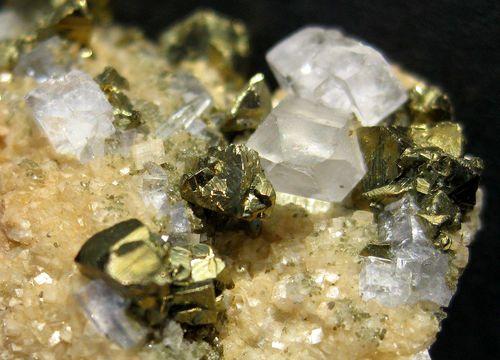 Chalcopyrite Fluorite & Quartz