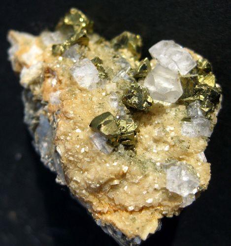 Chalcopyrite Fluorite & Quartz