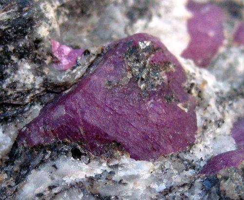Ruby With Biotite