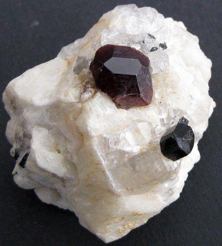 Spessartine & Schorl