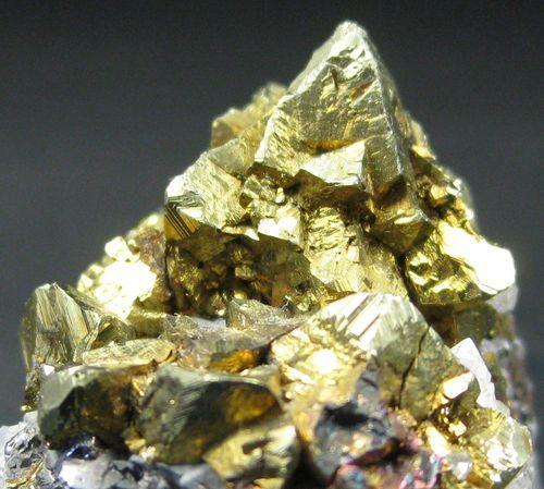 Chalcopyrite On Quartz