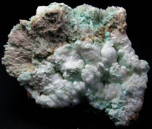 Gypsum & Calcite On Aragonite