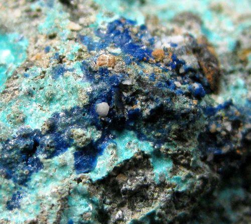 Linarite Schulenbergite Serpierite Cerussite & Anglesite