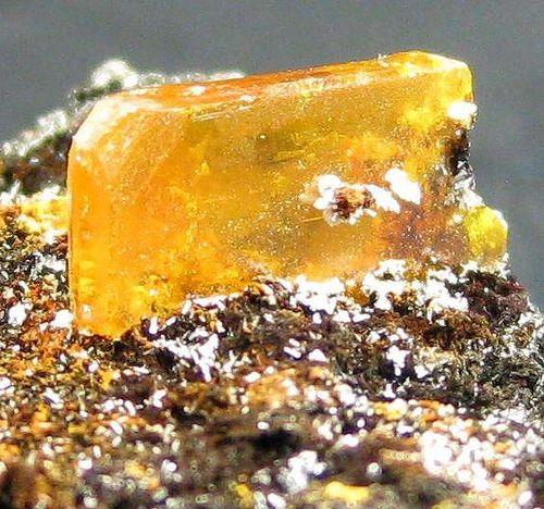 Wulfenite With Cerussite