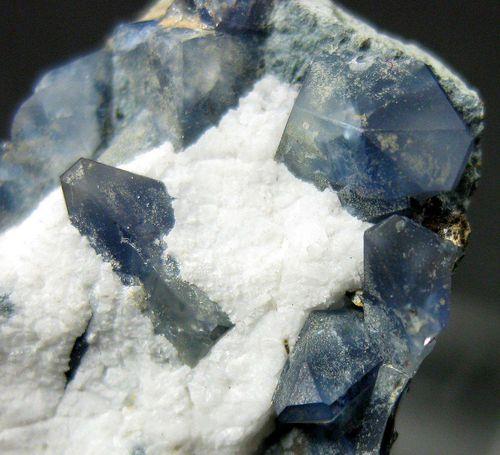 Benitoite On Crossite