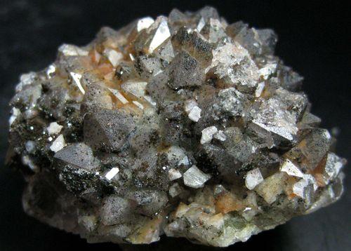 Chabazite On Quartz Var Eisenkiesel