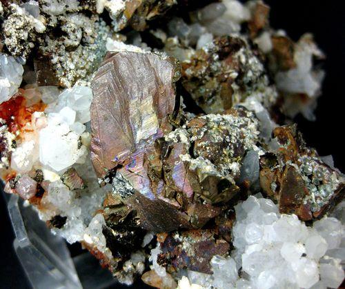 Chalcopyrite On Quartz