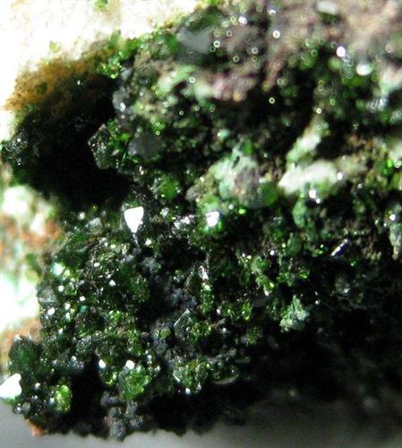 Libethenite & Pseudomalachite