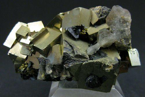 Pyrite With Tetrahedrite