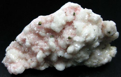 Rhodochrosite With Chalcopyrite