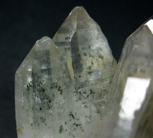 Rock Crystal & Chlorite