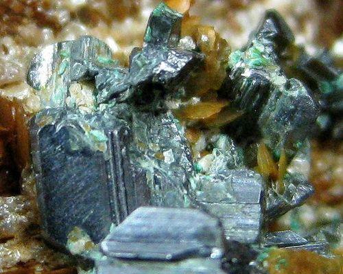 Bournonite With Siderite & Sericite