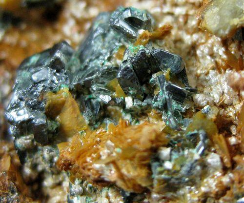 Bournonite With Siderite & Sericite