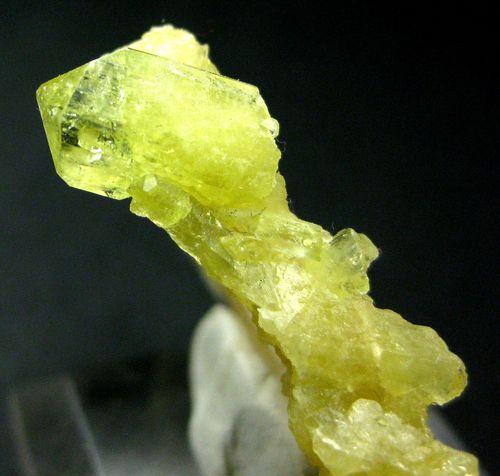 Brazilianite On Orthoclase