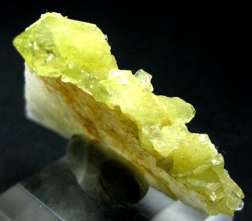 Brazilianite On Orthoclase