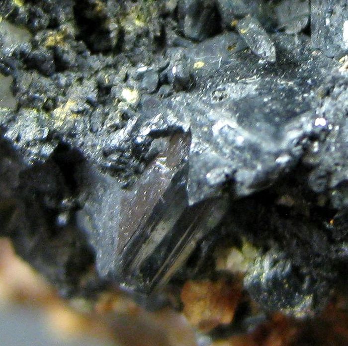 Cerussite With Native Lead Inclusions