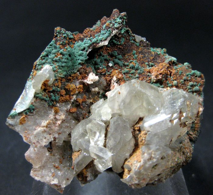 Cerussite With Rosasite