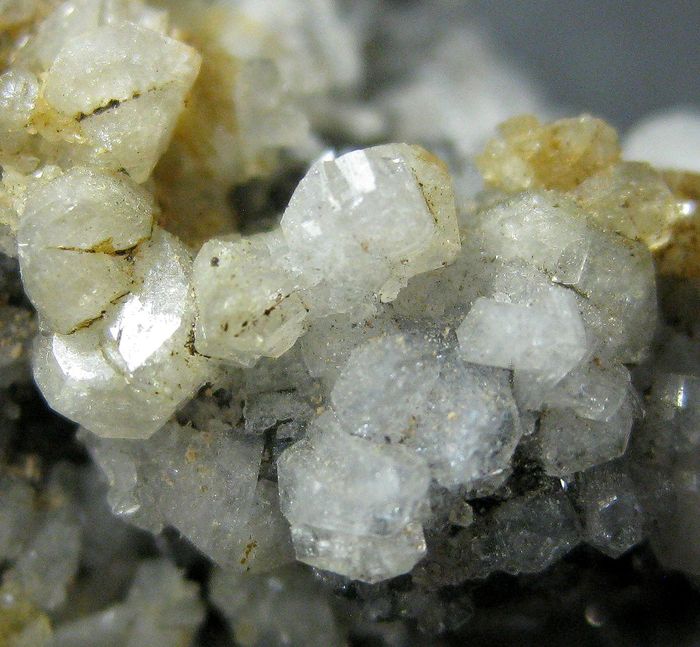 Harmotome & Calcite On Galena