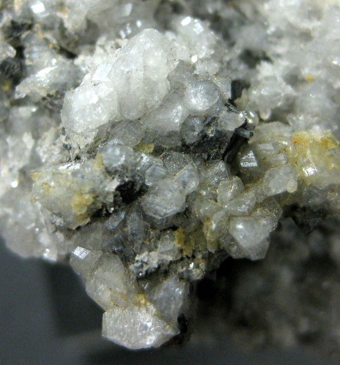 Harmotome & Calcite On Galena