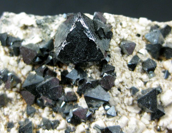 Magnetite On Feldspar Group