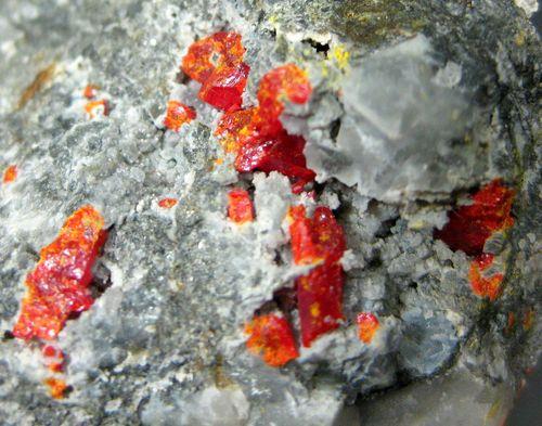 Realgar With Orpiment & Greigite