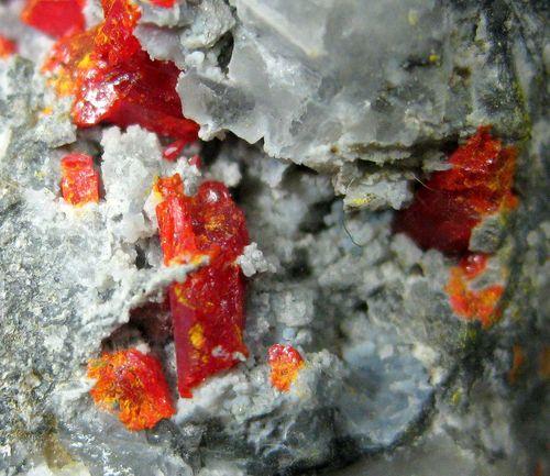 Realgar With Orpiment & Greigite