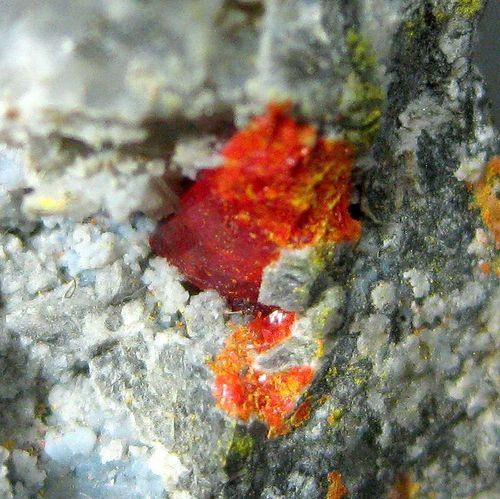 Realgar With Orpiment & Greigite