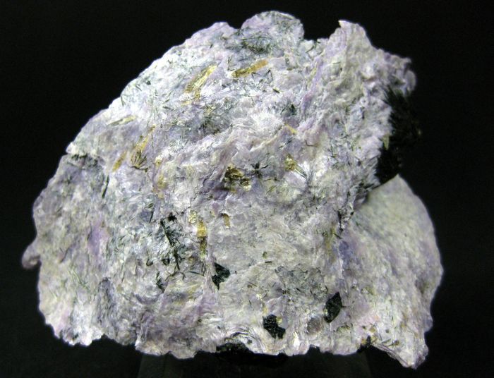 Tinaksite & Aegirine In Charoite