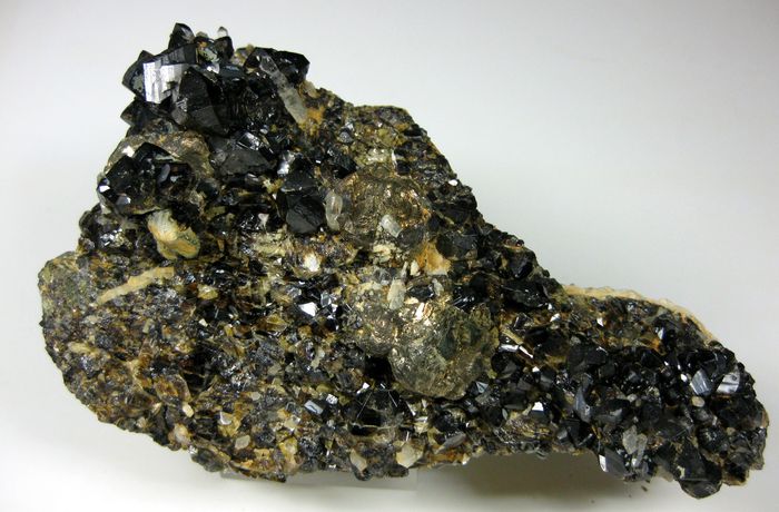 Cassiterite With Pyrrhotite & Quartz