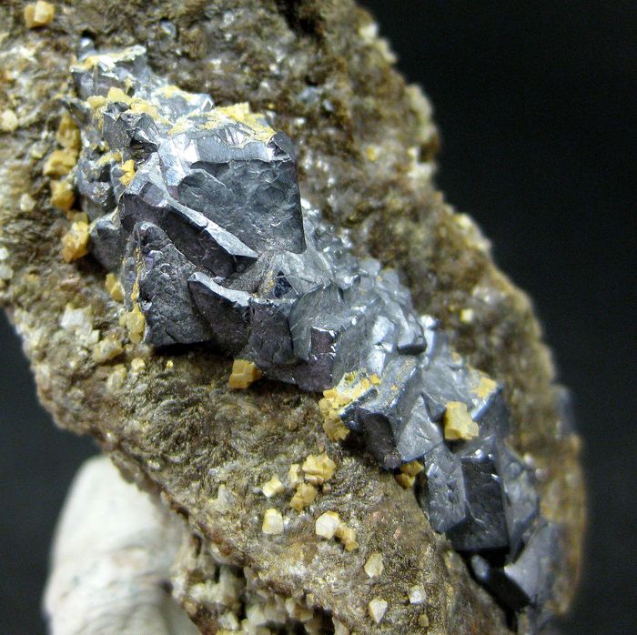 Galena with Calcite On Dolomite