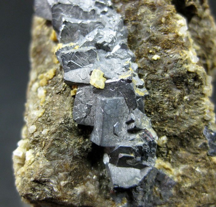 Galena with Calcite On Dolomite
