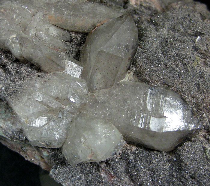 Quartz With Hematite