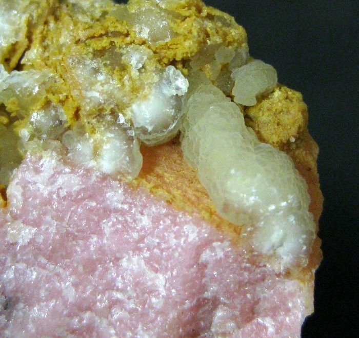 Rhodochrosite & Calcite