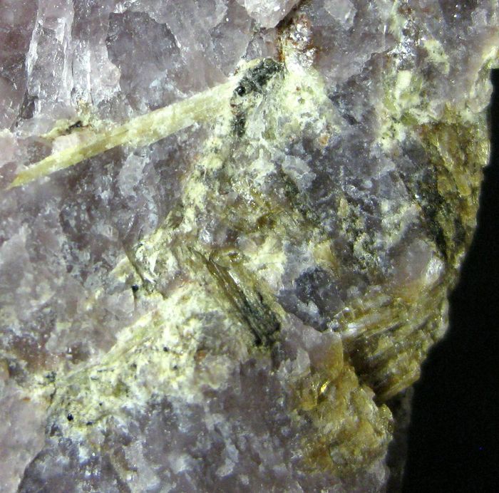 Steenstrupine-(Ce) & Vuonnemite In Ussingite