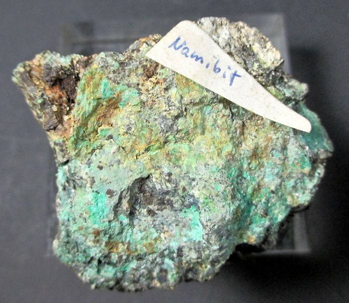 Namibite On Chrysocolla
