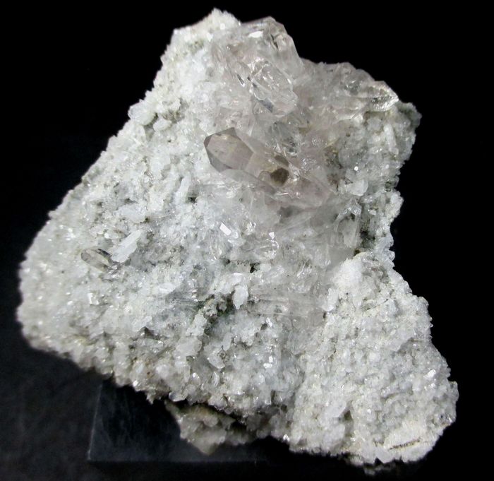 Anatase Brookite & Rock Crystal
