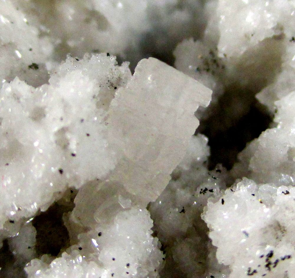 Strontianite On Dolomite