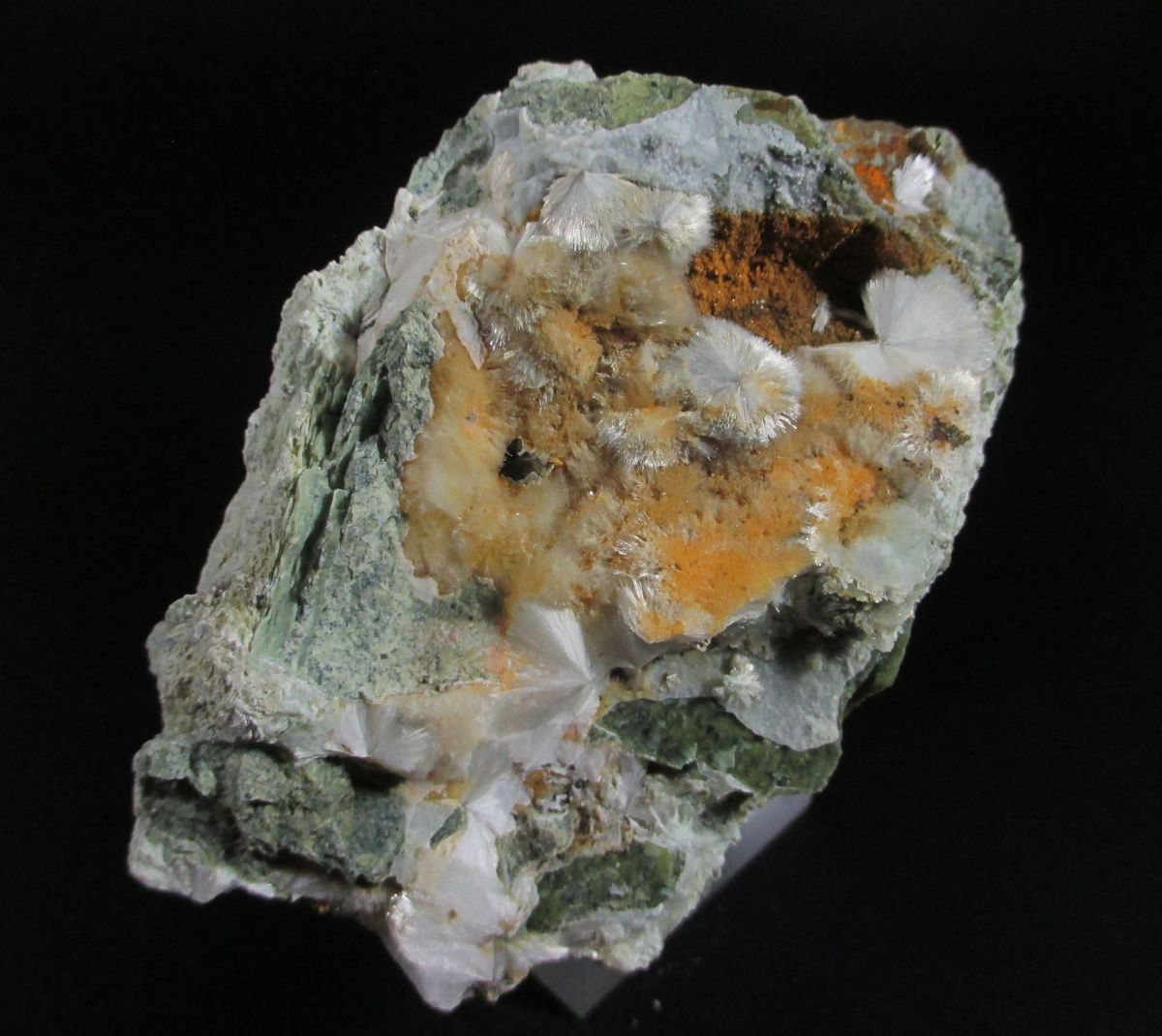 Deweylite Desautelsite & Hydromagnesite