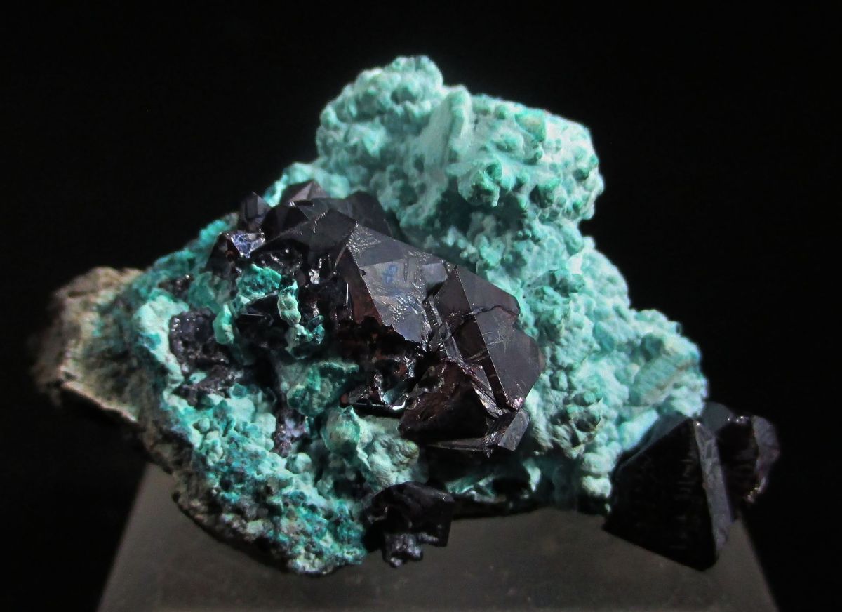 Cuprite On Chrysocolla