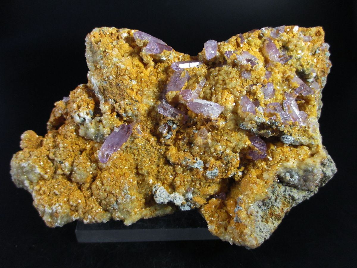 Amethyst Ankerite & Calcite