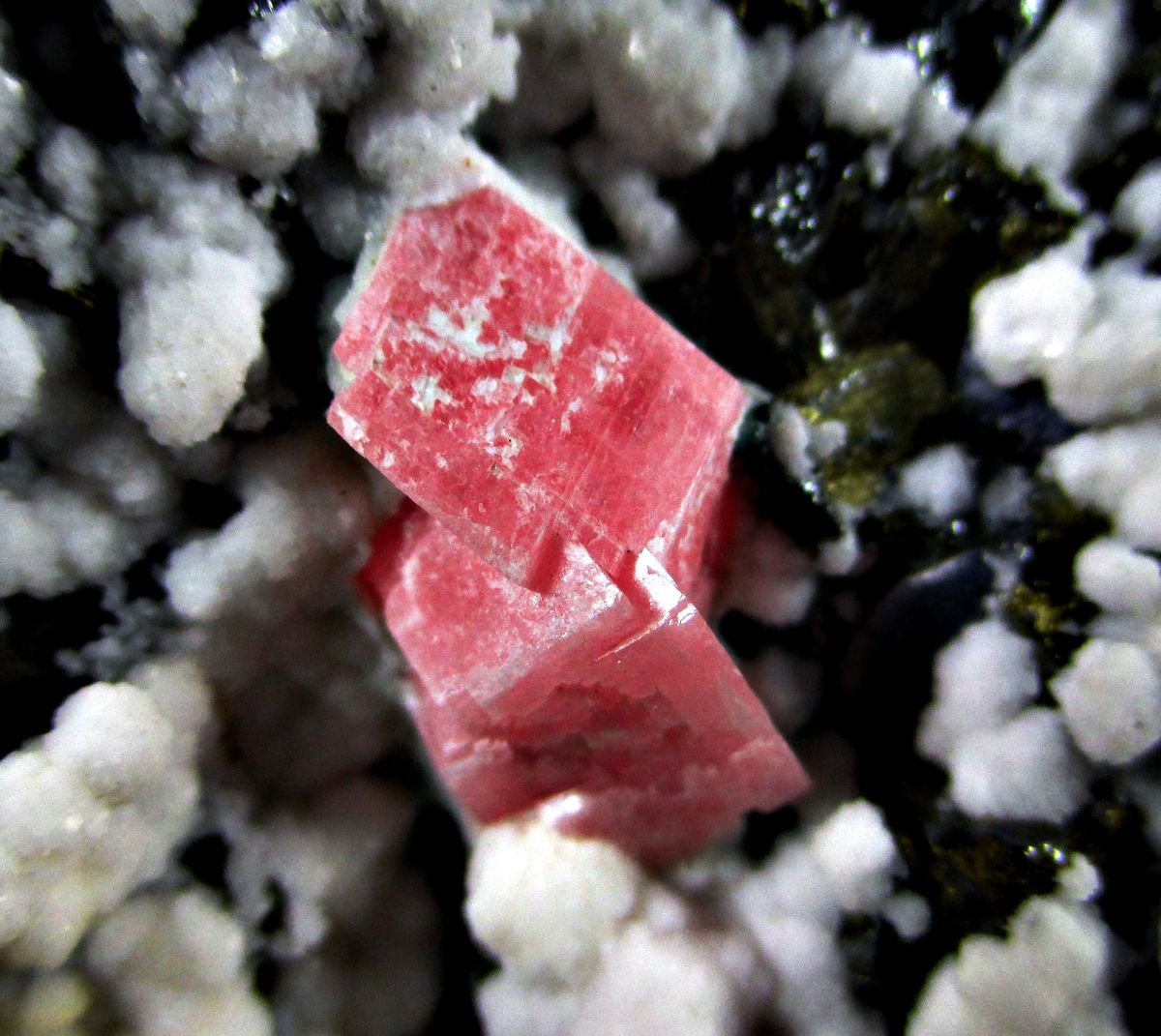 Rhodochrosite Tetrahedrite Calcite & Galena