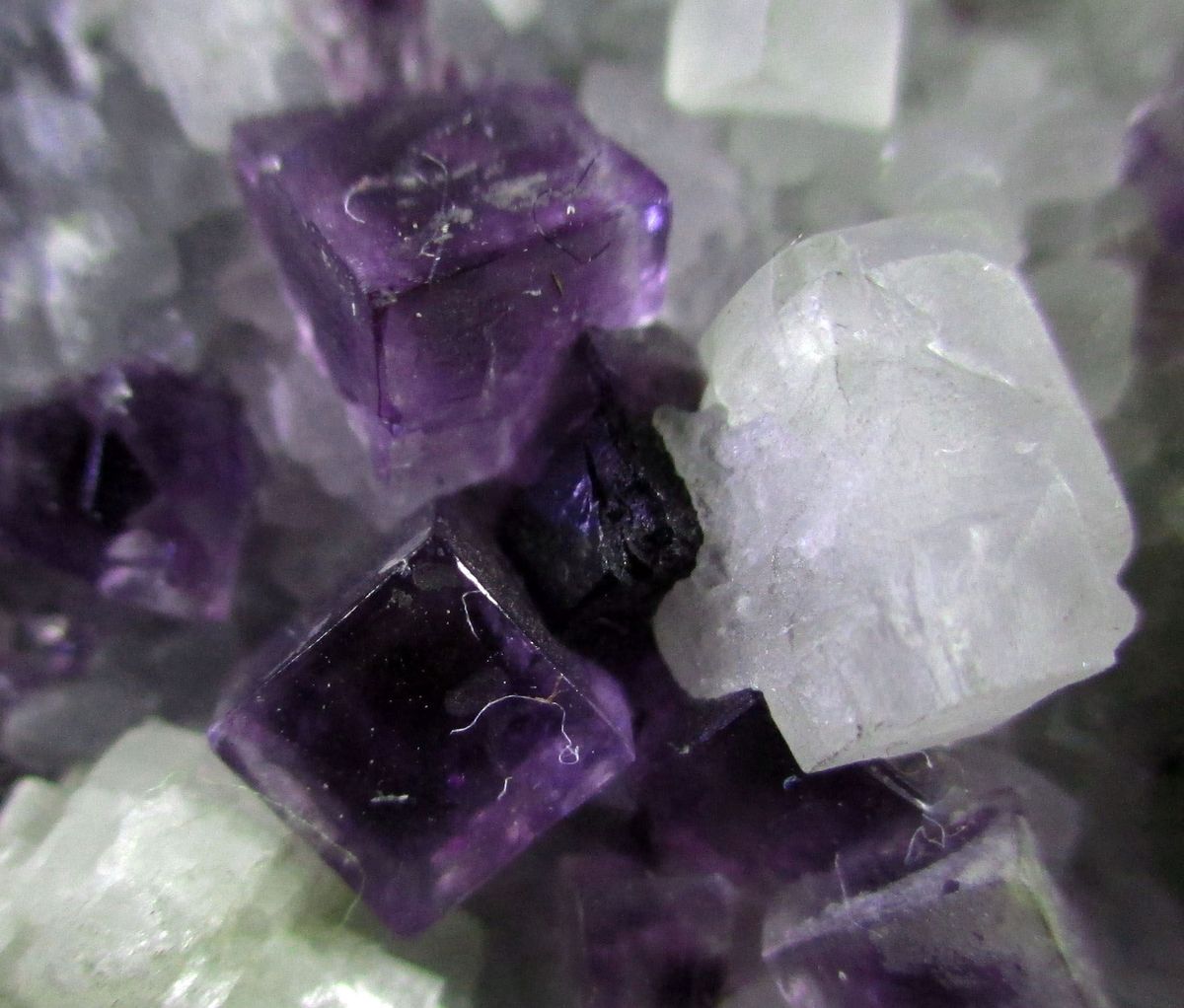 Fluorite Calcite & Dolomite