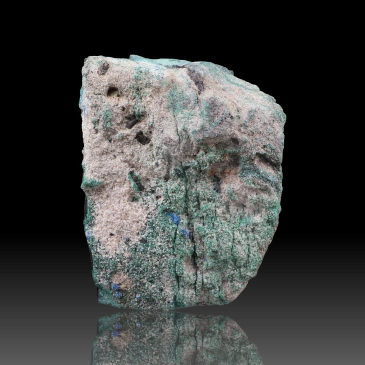 Chalcocite & Malachite Psm Wood