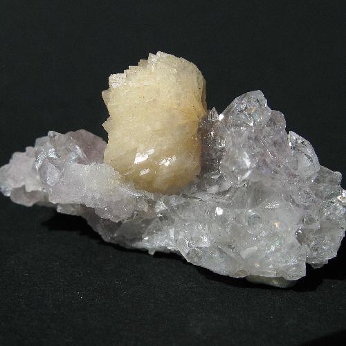 Stilbite Apophyllite & Amethyst