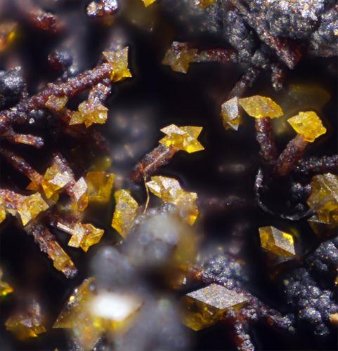 Corkite On Pyromorphite