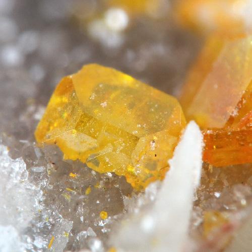 Wulfenite With Mimetite