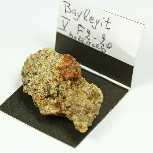 Bayleyite With Schröckingerite